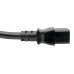 Tripp Lite P036-002-6 Power Extension Cord, C19 to C20 - Heavy-Duty, 20A, 250V, 12 AWG, 2 ft. (0.61 m), Black, 6-Pack