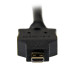 StarTech.com 6ft (2m) Micro HDMI to DVI Cable - Micro HDMI to DVI Adapter Cable - Micro HDMI Type-D Device to DVI-D Single Link Monitor/Display/Projector Video Converter Cord - Durable