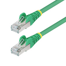 StarTech.com 10ft Green CAT6a Ethernet Cable, Snagless RJ45, 10GbE, 100W PoE++, S/FTP, LSZH, 27AWG Pure Bare Copper Wire, 500MHz, Shielded Network Patch Cord w/Strain Reliefs, Fluke Tested/ETL Verified
