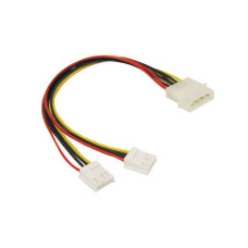 C2G 10in 5.25in/3.5in Internal Power Y-Cable Multicolour 0.254 m