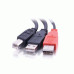 C2G USB 2.0 B Male -> 2 USB A Male Y-Cable USB cable 1.8 m USB B 2 x USB A Black