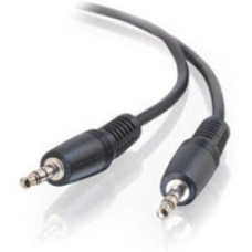 C2G 6ft 3.5mm Stereo M/M audio cable 1.8 m Black