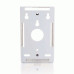 C2G Single Gang Wall Box White