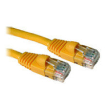C2G 3ft Cat5E 350MHz Snagless Patch Cable networking cable Yellow 0.91 m