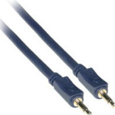 C2G 6ft Velocity™ 3.5mm Mono M/M audio cable 1.8 m Blue