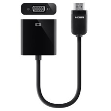 Belkin F2CD058 video cable adapter HDMI VGA (D-Sub) Black