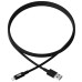 Tripp Lite M100-006-BK USB-A to Lightning Sync/Charge Cable (M/M) - MFi Certified, Black, 6 ft. (1.8 m)