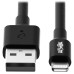 Tripp Lite M100-006-BK USB-A to Lightning Sync/Charge Cable (M/M) - MFi Certified, Black, 6 ft. (1.8 m)
