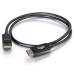 C2G 6ft. DisplayPort m/m 1.82 m Black