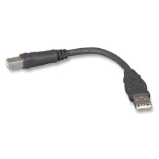 Belkin Pro Series USB 2.0 Device Cable - 6 inches USB cable 0.15 m USB A USB B Black