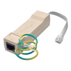 Tripp Lite DTEL2 DataShield In-Line Surge Protector for Network and Phone Lines, 2-Line RJ11/RJ45