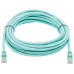 Tripp Lite N261-025-AQ Cat6a 10G Snagless UTP Ethernet Cable (RJ45 M/M), Aqua, 25 ft. (7.62 m)