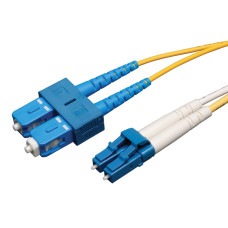 Tripp Lite N366-15M Duplex Singlemode 9/125 Fiber Patch Cable (LC/SC), 15M (50 ft.)