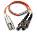 Tripp Lite N457-001-50 Duplex Multimode 50/125 Fiber Adapter (LC-ST M/F) 1 ft. (0.31 m)