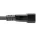 Tripp Lite P032-007 C20 to C13 Power Cord for Computer - Heavy-Duty, 15A, 100-250V, 14 AWG, 7 ft. (2.13 m), Black
