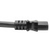 Tripp Lite P032-007 C20 to C13 Power Cord for Computer - Heavy-Duty, 15A, 100-250V, 14 AWG, 7 ft. (2.13 m), Black