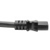 Tripp Lite P032-007 C20 to C13 Power Cord for Computer - Heavy-Duty, 15A, 100-250V, 14 AWG, 7 ft. (2.13 m), Black