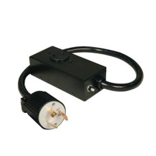 Tripp Lite P043-002 power cable Black 0.6 m NEMA L5-20R