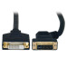 Tripp Lite P562-001-45L DVI Dual-Link Extension Adapter Cable with 45-Degree Left Plug (DVI-D M/F), 1 ft. (0.3 m)