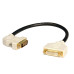 Tripp Lite P562-001-45L DVI Dual-Link Extension Adapter Cable with 45-Degree Left Plug (DVI-D M/F), 1 ft. (0.3 m)