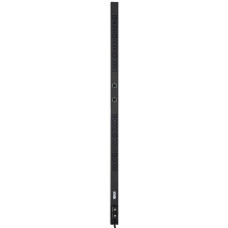 Tripp Lite 5/5.8kW Single-Phase Metered PDU, 208/240V Outlets (6-C19 & 24-C13), L6-30P, 10ft Cord, 0U Vertical