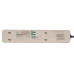 Tripp Lite PM6SN1 surge protector White 6 AC outlet(s) 120 V 1.8 m