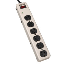 Tripp Lite PM6SN1 surge protector White 6 AC outlet(s) 120 V 1.8 m