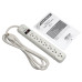 Tripp Lite Protect It! 7-Outlet Surge Protector, 6-ft. Cord, 1080 Joules - Accommodates 1 Transformer