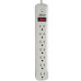 Tripp Lite Protect It! 7-Outlet Surge Protector, 6-ft. Cord, 1080 Joules - Accommodates 1 Transformer