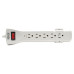 Tripp Lite Protect It! 7-Outlet Surge Protector, 12-ft. Cord, 1080 Joules, Fax/Modem Protection, RJ11 Tripp Lite Protect It! 7-Outlet Surge Protector, 12-ft. Cord, 1080 Joules, Fax/Modem Protection, RJ11