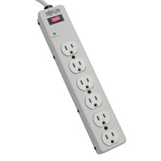 Tripp Lite TLM606HJ surge protector Grey 6 AC outlet(s) 120 V 1.8 m