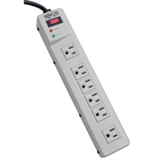 Tripp Lite TLM626 surge protector Grey 6 AC outlet(s) 120 V 1.8 m