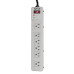 Tripp Lite TLM626 surge protector Grey 6 AC outlet(s) 120 V 1.8 m