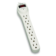 Tripp Lite Protect It! 6-Outlet Home Computer Surge Protector, 2-ft. Cord, 180 Joules