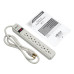 Tripp Lite Protect It! 6-Outlet Surge Protector, 4-ft. Cord, 790 Joules