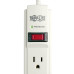 Tripp Lite Protect It! 6-Outlet Surge Protector, 6-ft Cord, 790 Joules, Diagnostic LED, White Housing