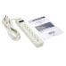 Tripp Lite Protect It! 6-Outlet Surge Protector, 6-ft Cord, 790 Joules, Diagnostic LED, White Housing