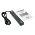 Tripp Lite Protect It! 6-Outlet Surge Protector, 6-ft. Cord, 790 Joules, Diagnostic LED, Black Housing