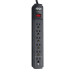 Tripp Lite Protect It! 6-Outlet Surge Protector, 6-ft. Cord, 790 Joules, Diagnostic LED, Black Housing