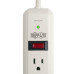 Tripp Lite Protect It! 7-Outlet Surge Protector, 25-ft. Cord, 1080 Joules, Light Gray Housing