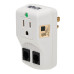 Tripp Lite Protect It! 1-Outlet Portable Surge Protector, Direct Plug-In, 600 Joules, Tel/Modem Protection