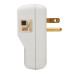 Tripp Lite Protect It! 1-Outlet Portable Surge Protector, Direct Plug-In, 600 Joules, Tel/Modem Protection