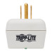 Tripp Lite Protect It! 1-Outlet Portable Surge Protector, Direct Plug-In, 600 Joules, Tel/Modem Protection