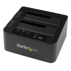 StarTech.com Dual Bay Hard Drive Duplicator, Standalone USB 3.0 (5 Gbps) / eSATA to 2.5/3.5