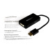 StarTech.com Travel A/V adapter: 3-in-1 DisplayPort to VGA DVI or HDMI converter