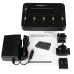 StarTech.com Standalone 1 to 5 USB Thumb Drive Duplicator and Eraser, Multiple USB Flash Drive Copier, System and File and Whole-Drive Copy at1.5 GB/min, Single and 3-Pass Erase, LCD Display