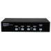 StarTech.com 4 Port High Resolution USB DVI Dual Link KVM Switch with Audio