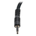 Tripp Lite P318-06N-MFF 3.5 mm 3-Position to 3.5 mm 4-Position Audio Headset Splitter Adapter Cable (2xF/M), 6 in. (15.2 cm)
