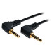 Tripp Lite P312-001-2RA 3.5mm Mini Stereo Audio Cable with two Right-Angle plugs (M/M), 1 ft. (0.31 m)