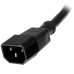 StarTech.com 10ft (3m) Power Extension Cord, C14 to C13, 10A 125V, 18AWG, Computer Power Cord Extension, IEC-320-C14 to IEC-320-C13 AC Power Cable Extension for Power Supply, UL Listed